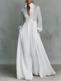 Willow Linen Patchwork Maxi Dress