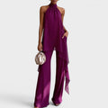 Clara Halter Neck Pants Set