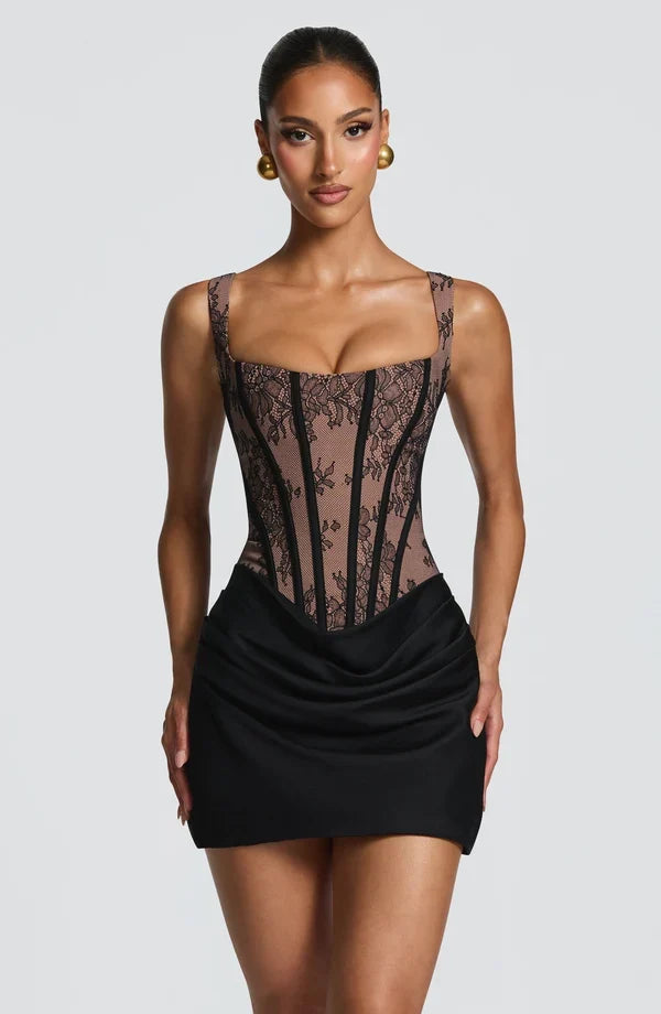 Isabella Corset Mini Dress