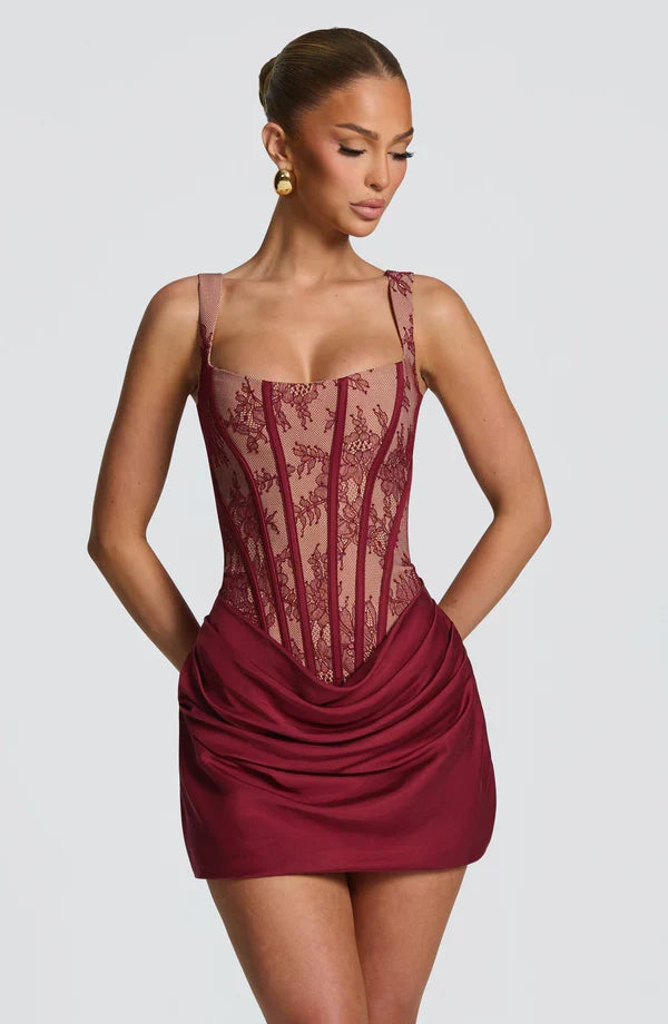 Isabella Corset Mini Dress