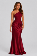 Aurelia One-Shoulder Draped Maxi Dress